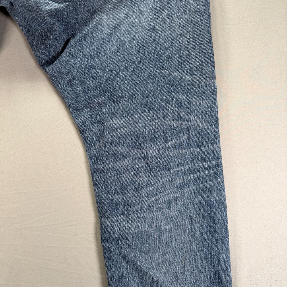 Polo Ralph Lauren Jeans Mens 36x30 Medium Wash Denim Whisker Fade Slim Straight - Picture 9 of 15